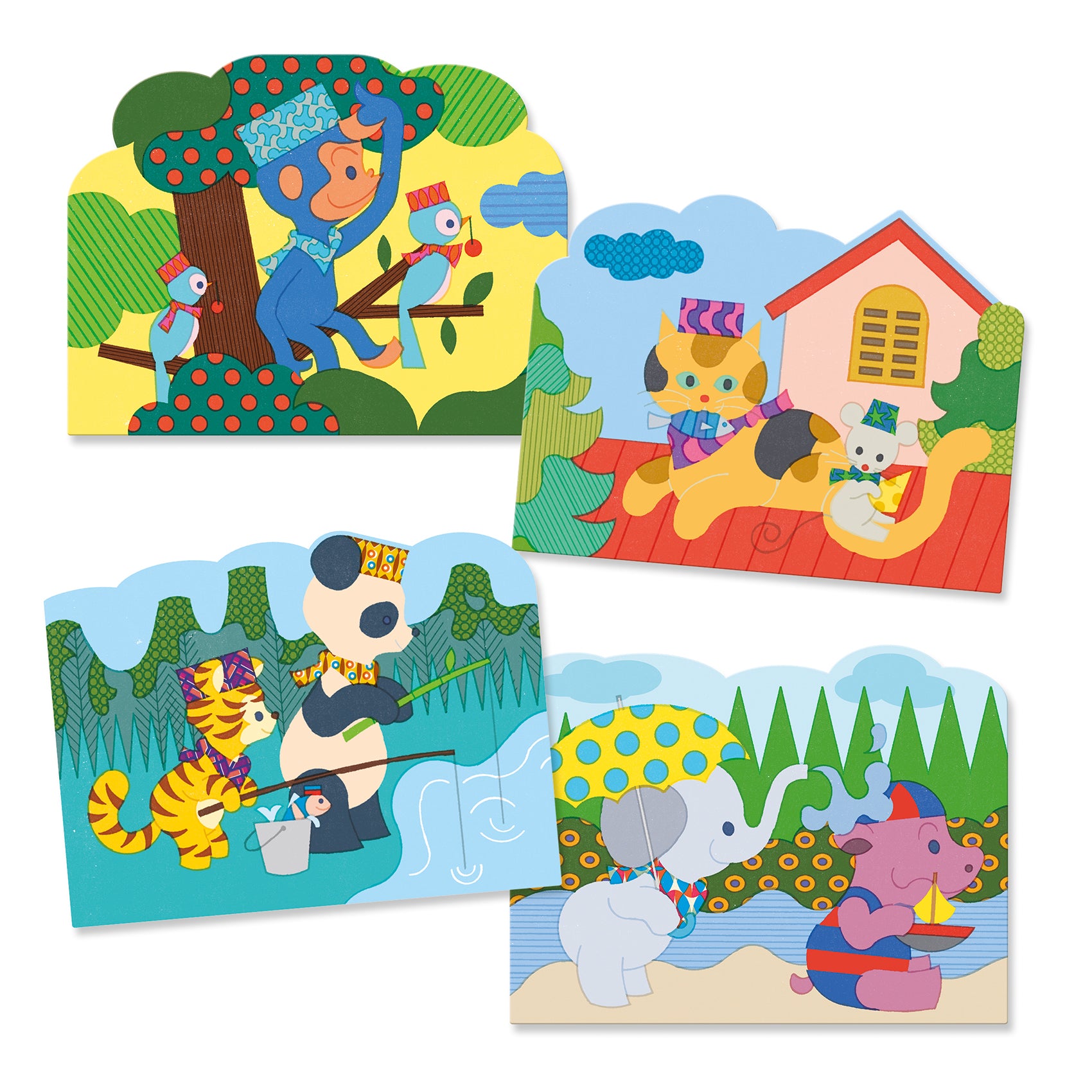 Onderweg waterkleuren verstoppertje buiten spelen?