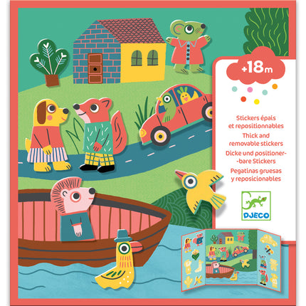 Djeco onderweg Dieren spelletje