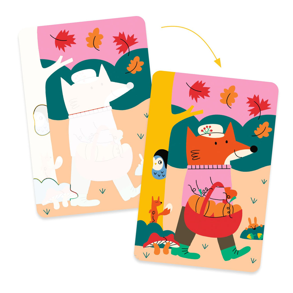 Onderweg waterkleuren 4 seizoenen