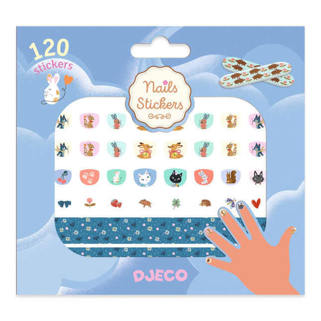 Djeco nagelstickers Cutie