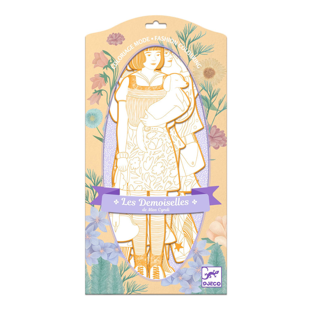 Djeco Les Demoiselles Scout & friends kleurset