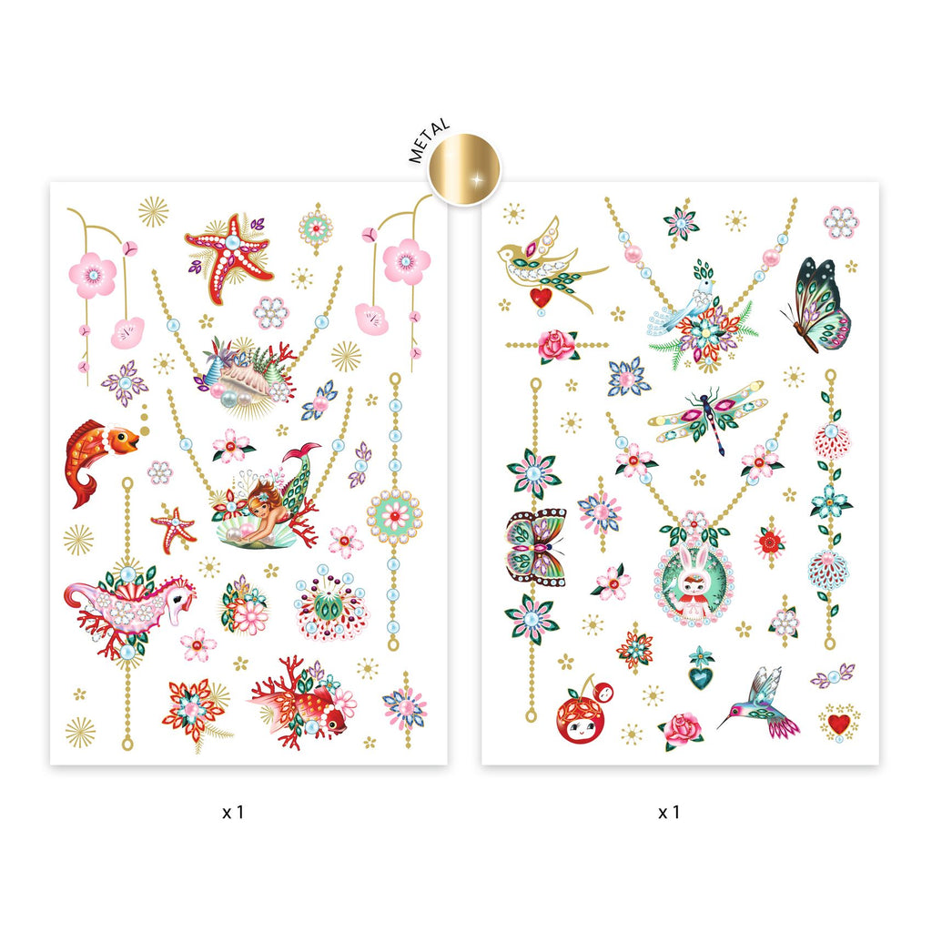 Tatoeages De juwelen van Fiona