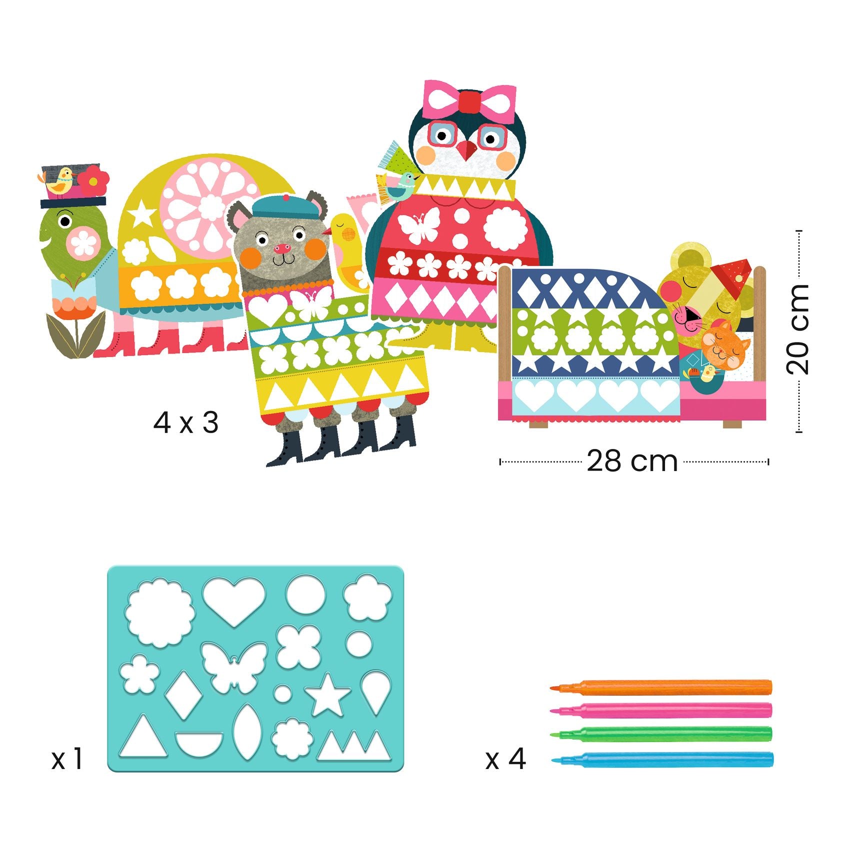 Knutselset Netjes maar grappig