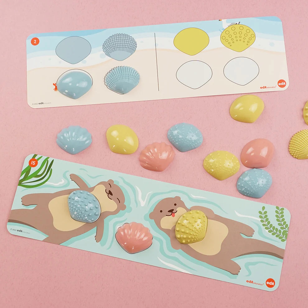 Green-n-Learn® Voelbare Schelpen – Spel- en Leerset