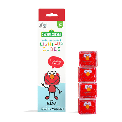 Glopals light up cubes Elmo lichtgevend badspeelgoed