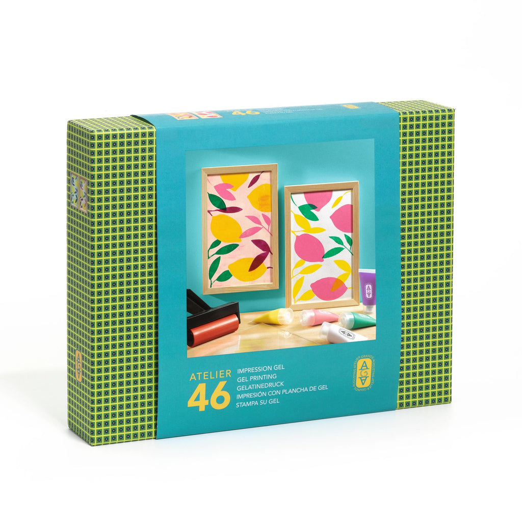 Atelier 46 – Gelprinten met citroenen