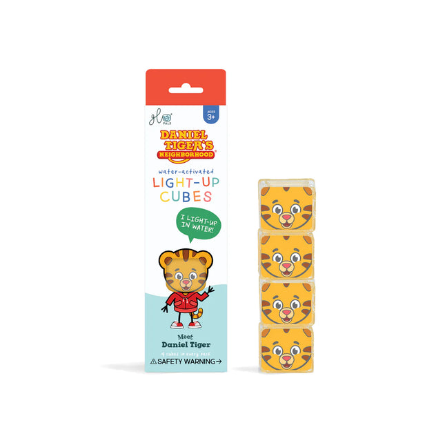 Glopals light up cubes Tijger