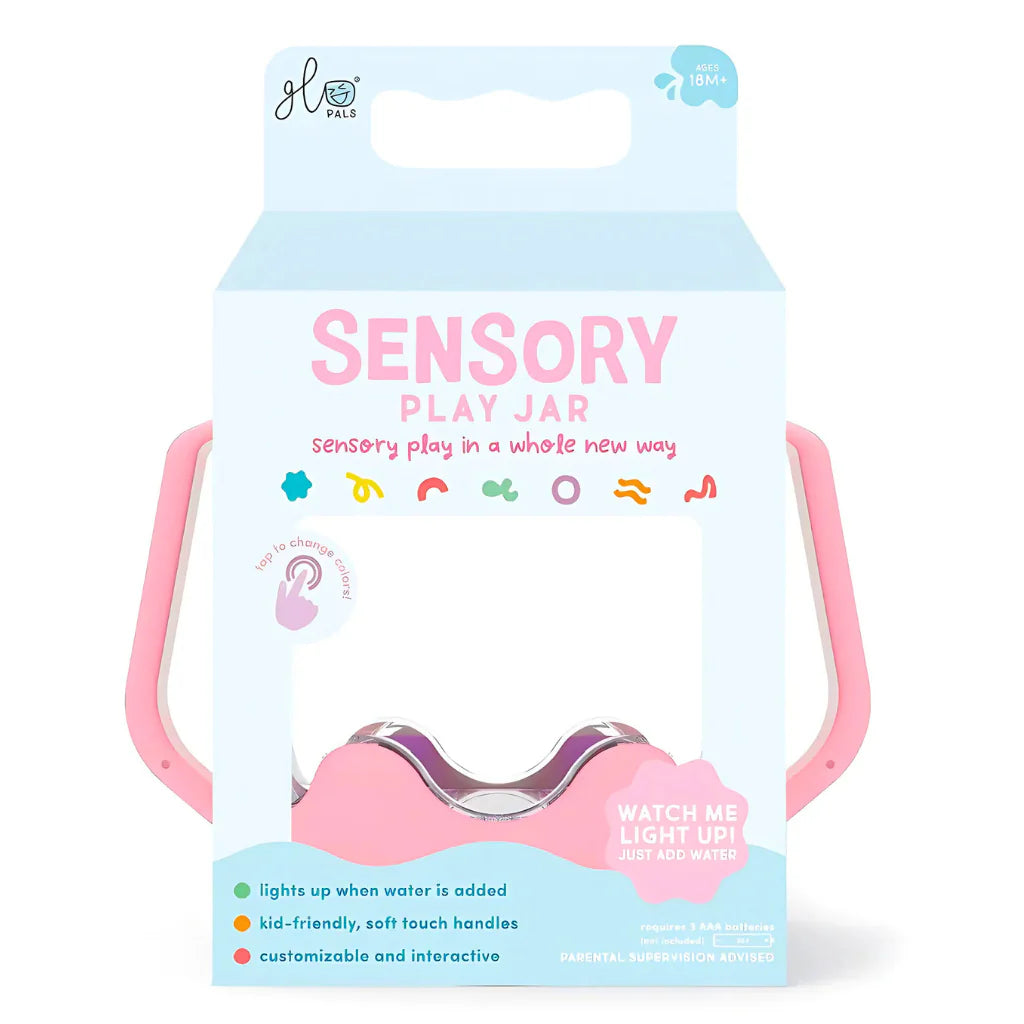 Glopals Sensory Play Jar bubblegum
