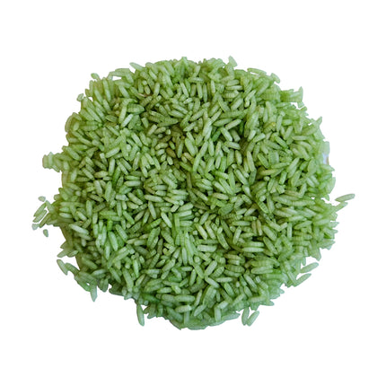 Grennn speelrijst licht groen 500gram