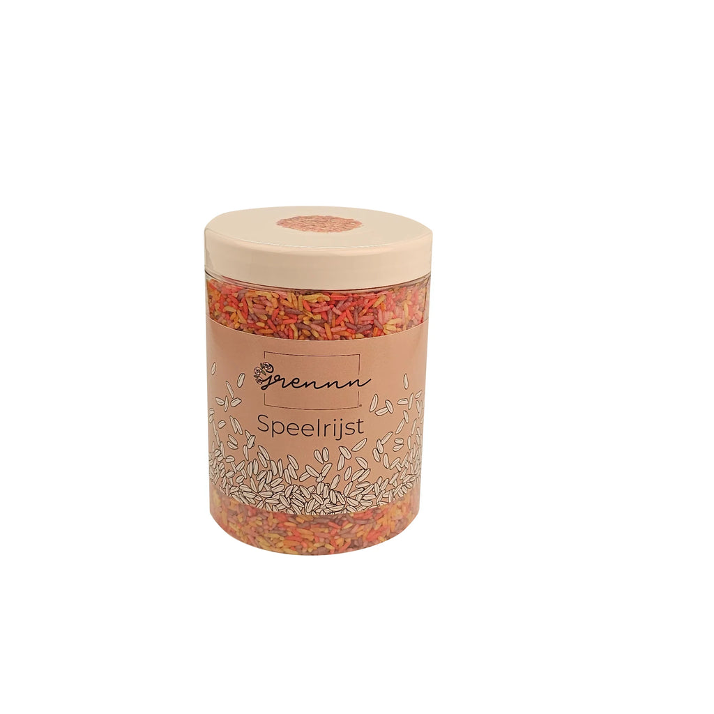 Grennn speelrijst fruit mix 750gram