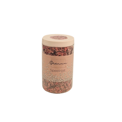 Grennn speelrijst unicorn mix 750gram