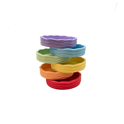 Grennn 'Wave' pastelbakjes set