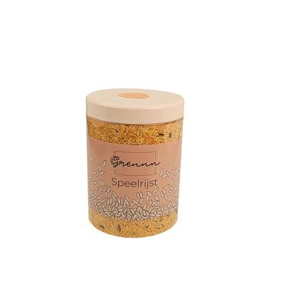 Grennn speelrijst bijen mix 750 gram