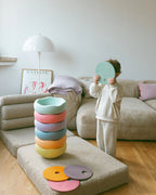 GRIMM'S x Stapelsteen® Set Pastel of Regenboog