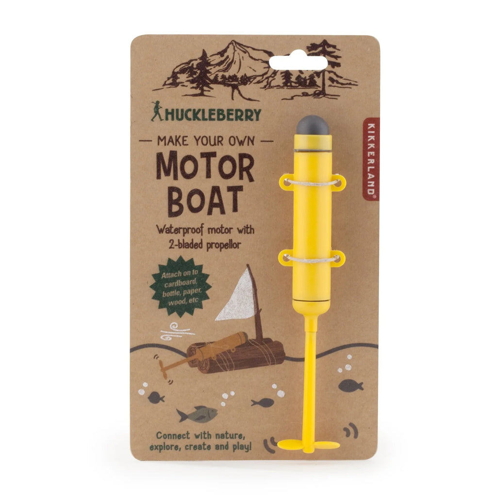 Kikkerland Huckleberry Bouw je motorboot