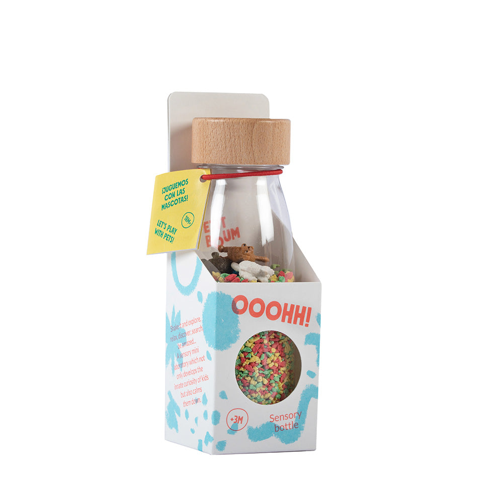 Petit Boum sensorische fles Spy Pets