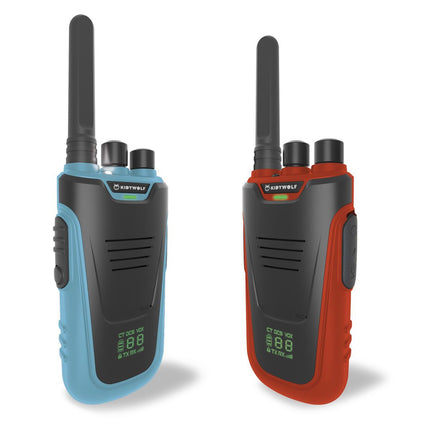 Kidywolf Kidytalk Walkie Talkie Blauw-Rood