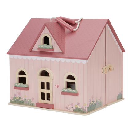 Little Dutch draagbaar poppenhuis met meubels