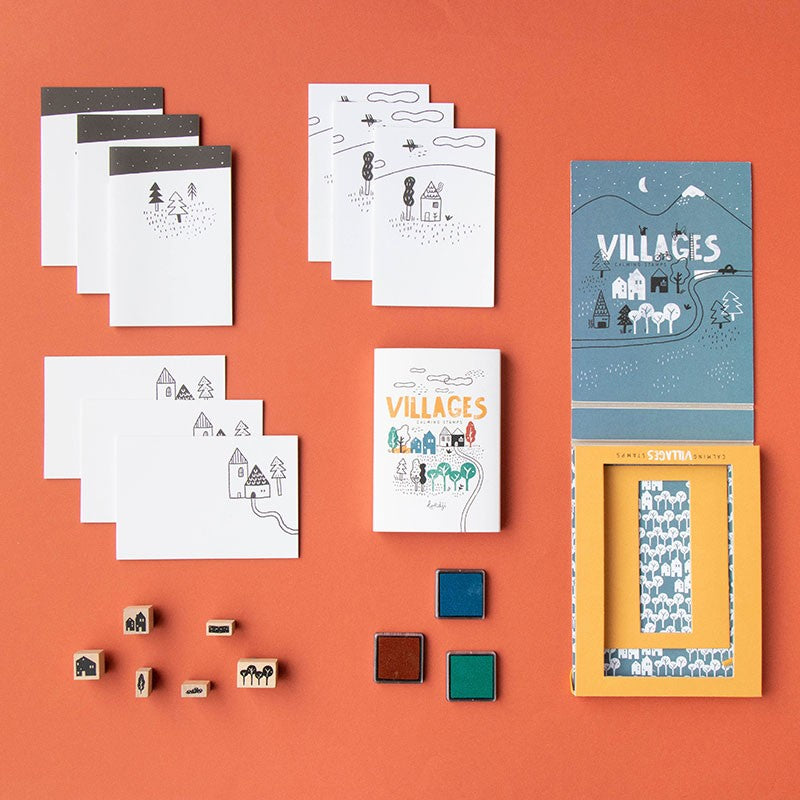 Activity - Villages calm stamps