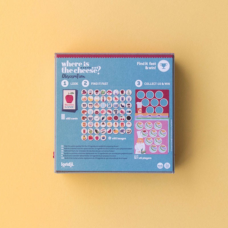 Pocket game - Where is the cheese?