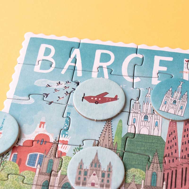Puzzel - Barcelona sorra