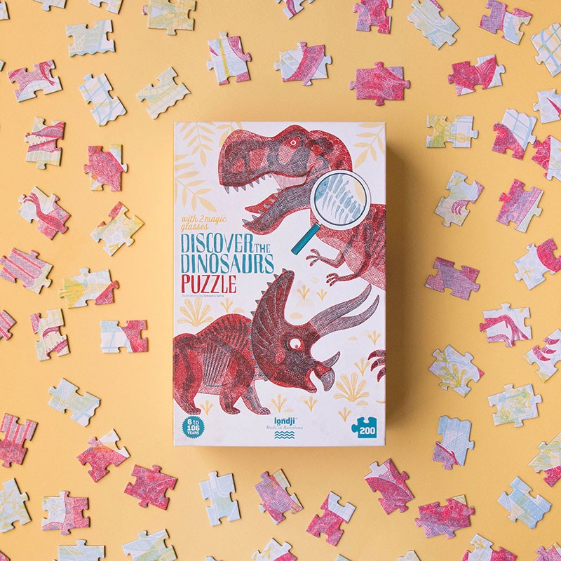 Puzzel - Discover the dinosaurs