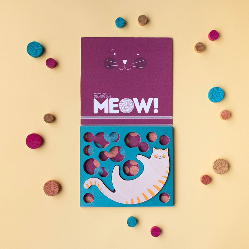 Wooden Toy Meow