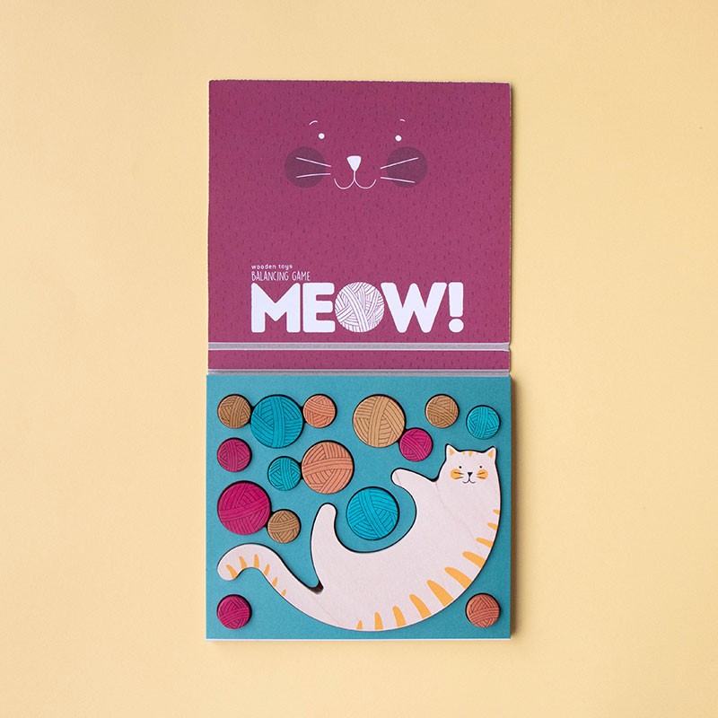 Wooden Toy Meow