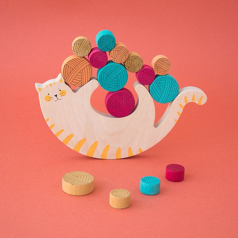 Wooden Toy Meow