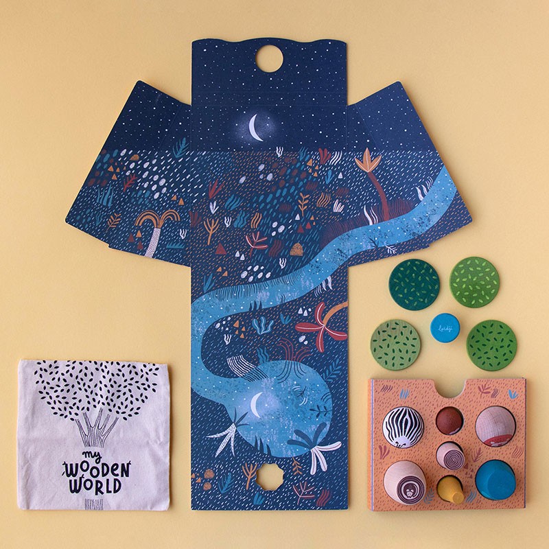 Wooden Toy My wooden world, savana