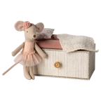 Maileg dansmuis in dagbed kleine zus