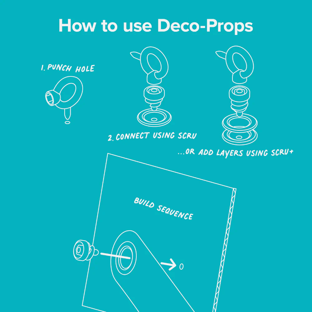 Deco-props Sparkies (25 onderdelen)