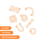 Deco-props Twisties (18 onderdelen)