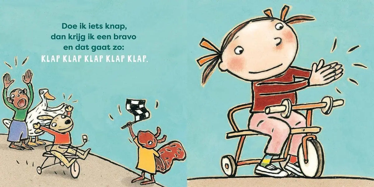 Mijn handen dansen & mijn mondje is een rondje