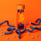 Move Bottle *Spiraal Blauw