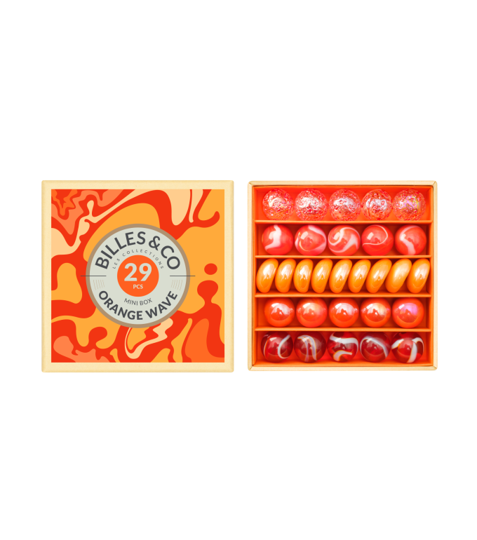 Orange Wave Mini Box