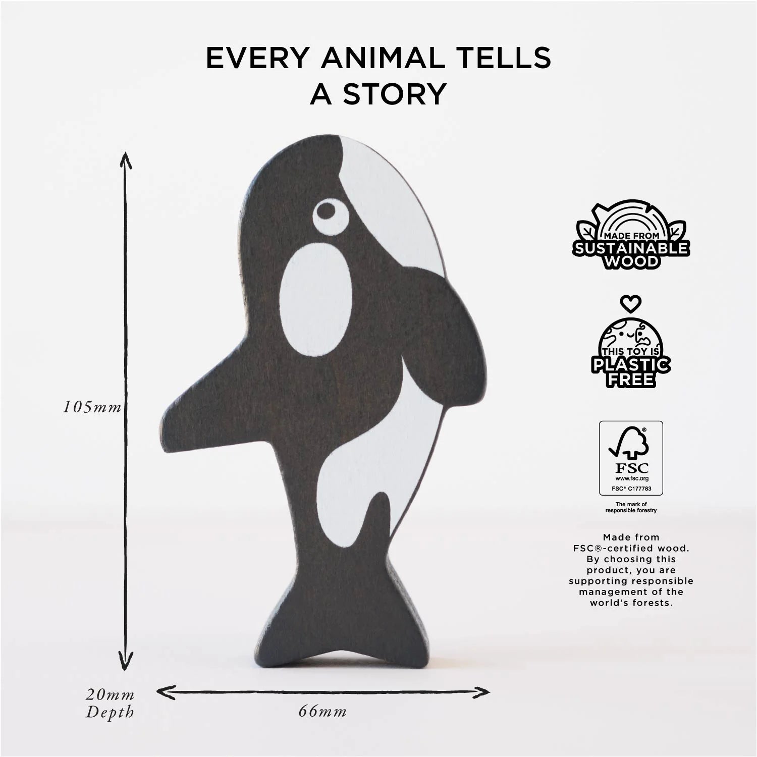 Oceaan Houten Dieren Stapelen Speelgoed