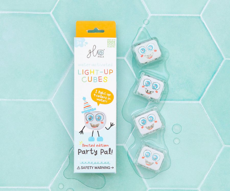 Glopals light up cubes Party Pal lichtgevend badspeelgoed