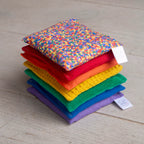 Pittenzakjes Regenboog set van 6 & regenboog confetti