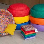 Pittenzakjes Regenboog set van 6 & regenboog confetti