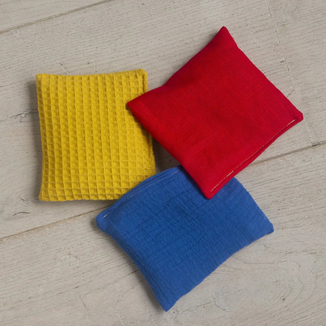 Sensorische pittenzakjes  Regenboog set van 3