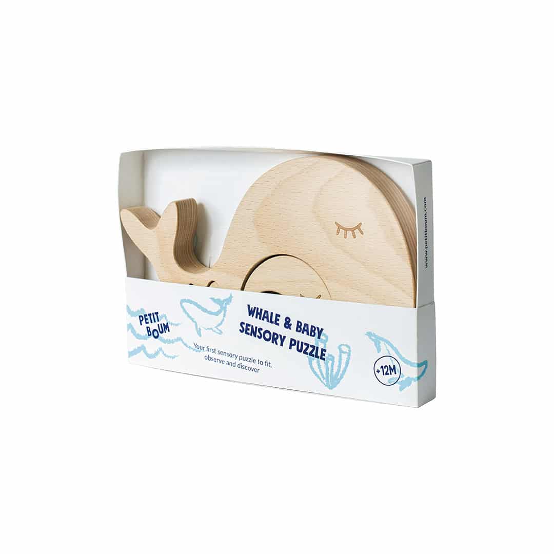 Sensory Puzzle Whale & Baby