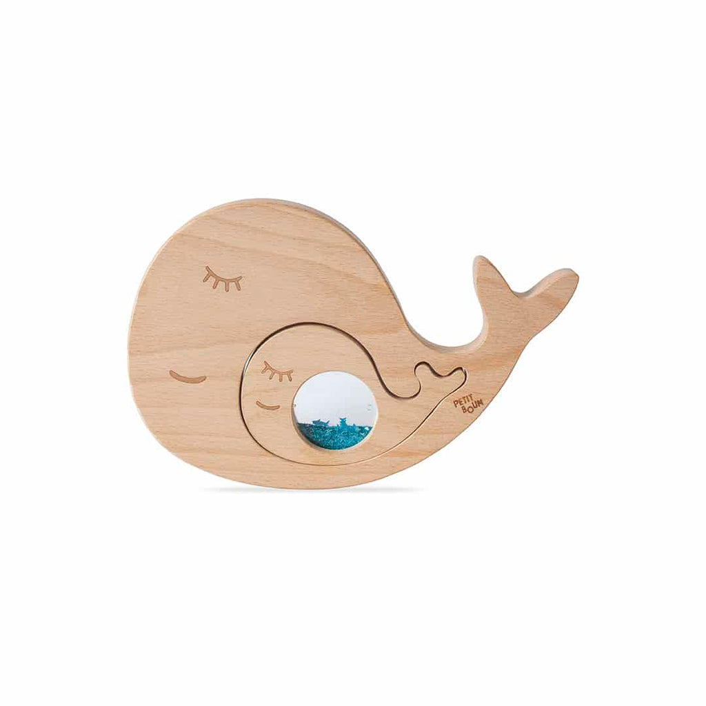 Sensory Puzzle Whale & Baby