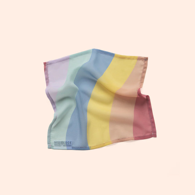 Grennn x Little Botanic Playcycle speeldoek klein - 30cm - Pastel Waves