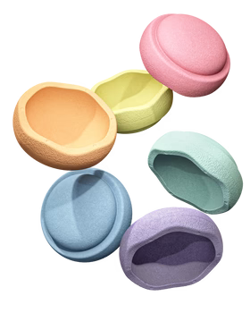 Grow Rainbow Pastel Unieke set van 6