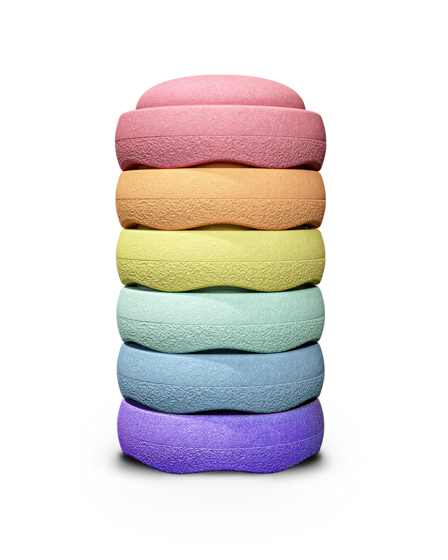 Stapelstein® |  ORIGINAL | Rainbow | Pastel | 6