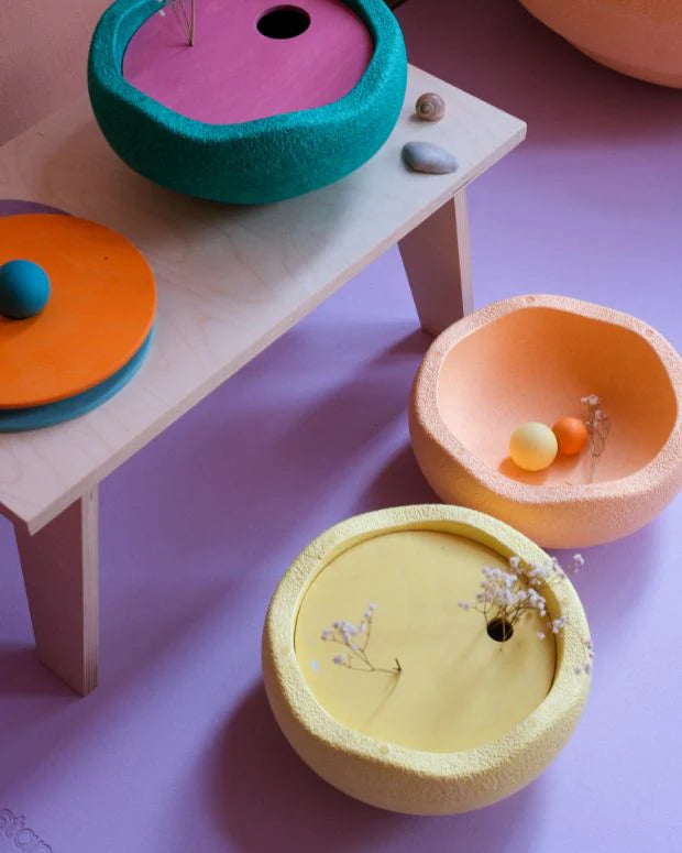 GRIMM'S x Stapelsteen® Set Pastel of Regenboog