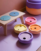 GRIMM'S x Stapelsteen® Set Pastel of Regenboog