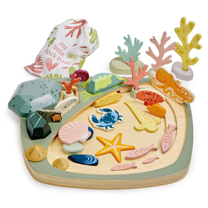 Tender Leaf vijver met stenen