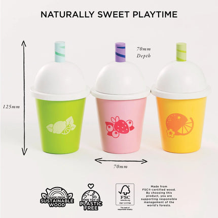 Le Toy Van Take Away Fruit Smoothies